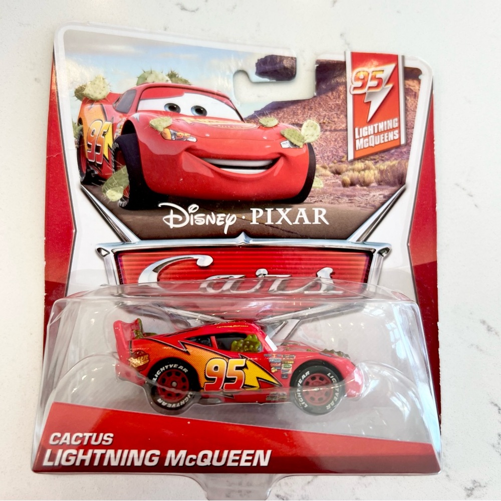 Mattel Disney Pixar Cars Lightning McQueen Red Toy